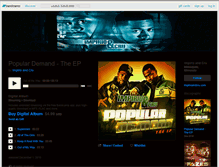 Tablet Screenshot of impirioandcru.bandcamp.com