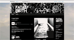 Desktop Screenshot of fatalbirth.bandcamp.com