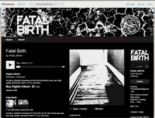 Tablet Screenshot of fatalbirth.bandcamp.com