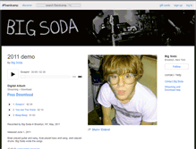 Tablet Screenshot of bigsodamusic.bandcamp.com