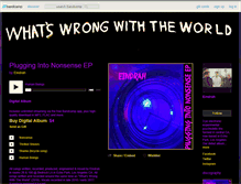 Tablet Screenshot of eindrah.bandcamp.com