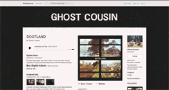 Desktop Screenshot of ghostcousin.bandcamp.com