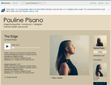 Tablet Screenshot of paulinepisano.bandcamp.com