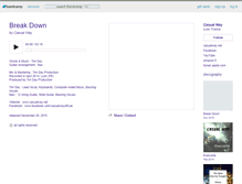 Tablet Screenshot of casualway.bandcamp.com