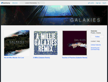 Tablet Screenshot of mygalaxies.bandcamp.com