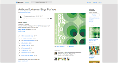 Desktop Screenshot of anthonyrochester.bandcamp.com