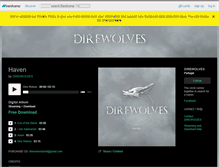 Tablet Screenshot of direwolvesrock.bandcamp.com