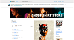 Desktop Screenshot of ghostshirtmusic.bandcamp.com