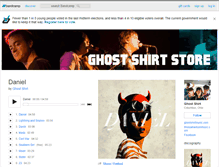 Tablet Screenshot of ghostshirtmusic.bandcamp.com