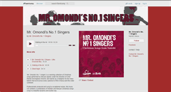 Desktop Screenshot of mromondisno1singers.bandcamp.com
