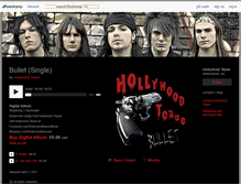 Tablet Screenshot of hollywoodtease.bandcamp.com