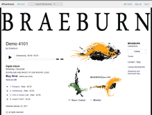 Tablet Screenshot of braeburnct.bandcamp.com