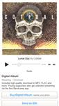Mobile Screenshot of cotidal.bandcamp.com