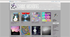 Desktop Screenshot of curious-absurdities.bandcamp.com