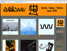 Tablet Screenshot of garlicwav.bandcamp.com