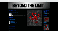Desktop Screenshot of beyondthelimitbackup.bandcamp.com