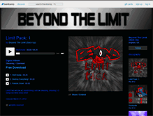 Tablet Screenshot of beyondthelimitbackup.bandcamp.com