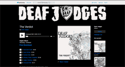 Desktop Screenshot of deafjudges.bandcamp.com