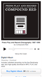 Mobile Screenshot of compoundred.bandcamp.com