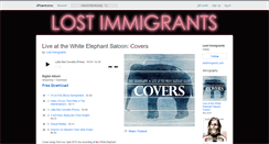 Desktop Screenshot of lostimmigrants.bandcamp.com