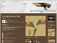 Tablet Screenshot of mountainhomes.bandcamp.com