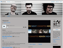 Tablet Screenshot of nightcommittee.bandcamp.com