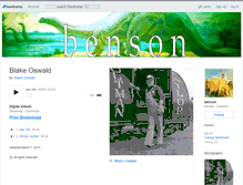 Tablet Screenshot of benson.bandcamp.com