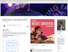 Tablet Screenshot of djkevlar.bandcamp.com