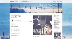 Desktop Screenshot of murkywaves.bandcamp.com