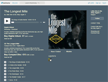 Tablet Screenshot of littlekim.bandcamp.com