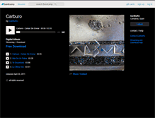 Tablet Screenshot of carburo.bandcamp.com