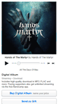 Mobile Screenshot of handsofthemartyr.bandcamp.com