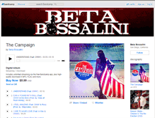 Tablet Screenshot of betabossalini.bandcamp.com