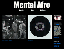 Tablet Screenshot of mentalafro.bandcamp.com