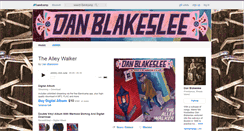 Desktop Screenshot of danblakeslee.bandcamp.com