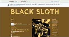 Desktop Screenshot of blacksloth.bandcamp.com