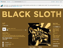 Tablet Screenshot of blacksloth.bandcamp.com