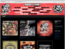 Tablet Screenshot of carnagepunkrock.bandcamp.com