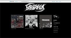 Desktop Screenshot of forsakenhc.bandcamp.com