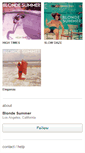 Mobile Screenshot of blondesummer.bandcamp.com