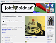 Tablet Screenshot of johnbolduan.bandcamp.com