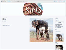 Tablet Screenshot of kins.bandcamp.com