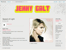 Tablet Screenshot of jennygalt.bandcamp.com