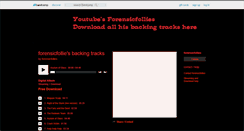 Desktop Screenshot of forensicfollies.bandcamp.com