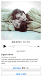 Mobile Screenshot of bothgirls.bandcamp.com