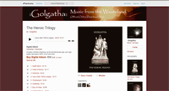 Desktop Screenshot of golgatha.bandcamp.com