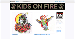 Desktop Screenshot of kidsonfireseattle.bandcamp.com