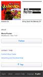 Mobile Screenshot of morefaster.bandcamp.com