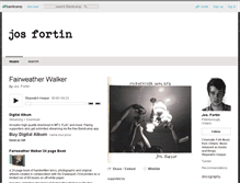 Tablet Screenshot of josfortin.bandcamp.com