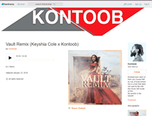 Tablet Screenshot of kontoob.bandcamp.com